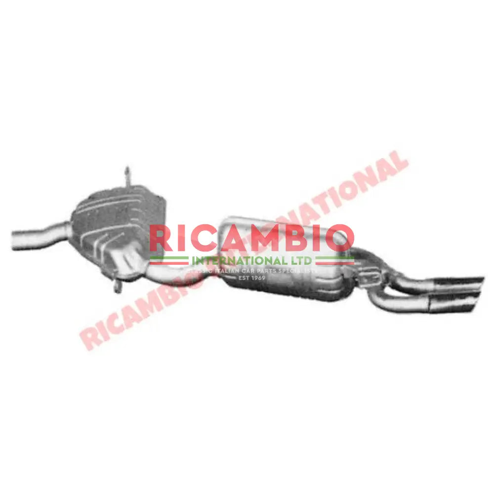 Rear Exhaust - Fiat Barchetta - Exhaust
