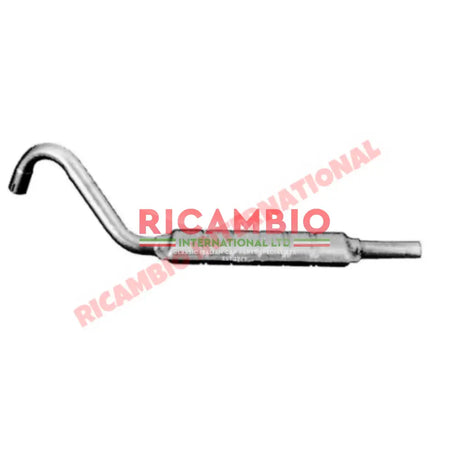 Rear Exhaust Silencer - Fiat 124 Spider - Exhaust