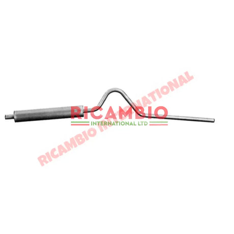 Rear Exhaust Silencer - Fiat 500 Topolino A,B,C - Exhaust and Associated Parts