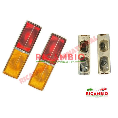 Rear Lamp Kit - Fiat 124 Saloon - Lights - Lamps & Lenses