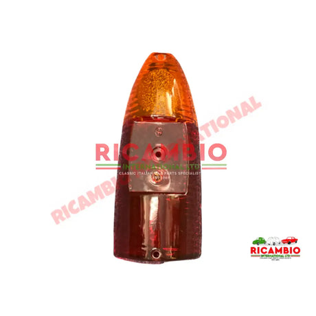 Rear Lamp Lens - Autobianchi Bianchina Series II - Lights - Lamps and Lenses