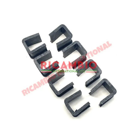 Rear Leaf Spring Clip Seal Kit (8 piece) - Lancia Fulvia - Suspension