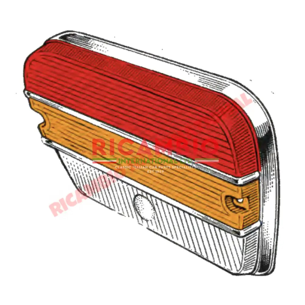 Rear Lens - Fiat 1500 - Lights - Lamps & Lenses