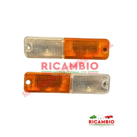 Rear Lens Kit - Fiat 127,128,131,132 Maserati - Lights - Lamps and Lenses