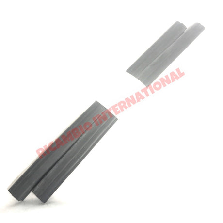 Rear Side Window Vertical Seal Kit (2) - Fiat 124 - Gaskets & Seals