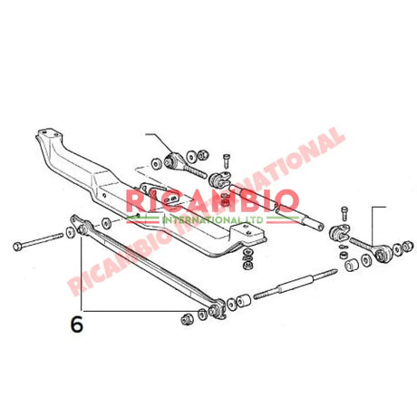 Rear Suspension Arm Bush - Lancia Delta Prisma - Bushes - Mounts and Silent Blocks