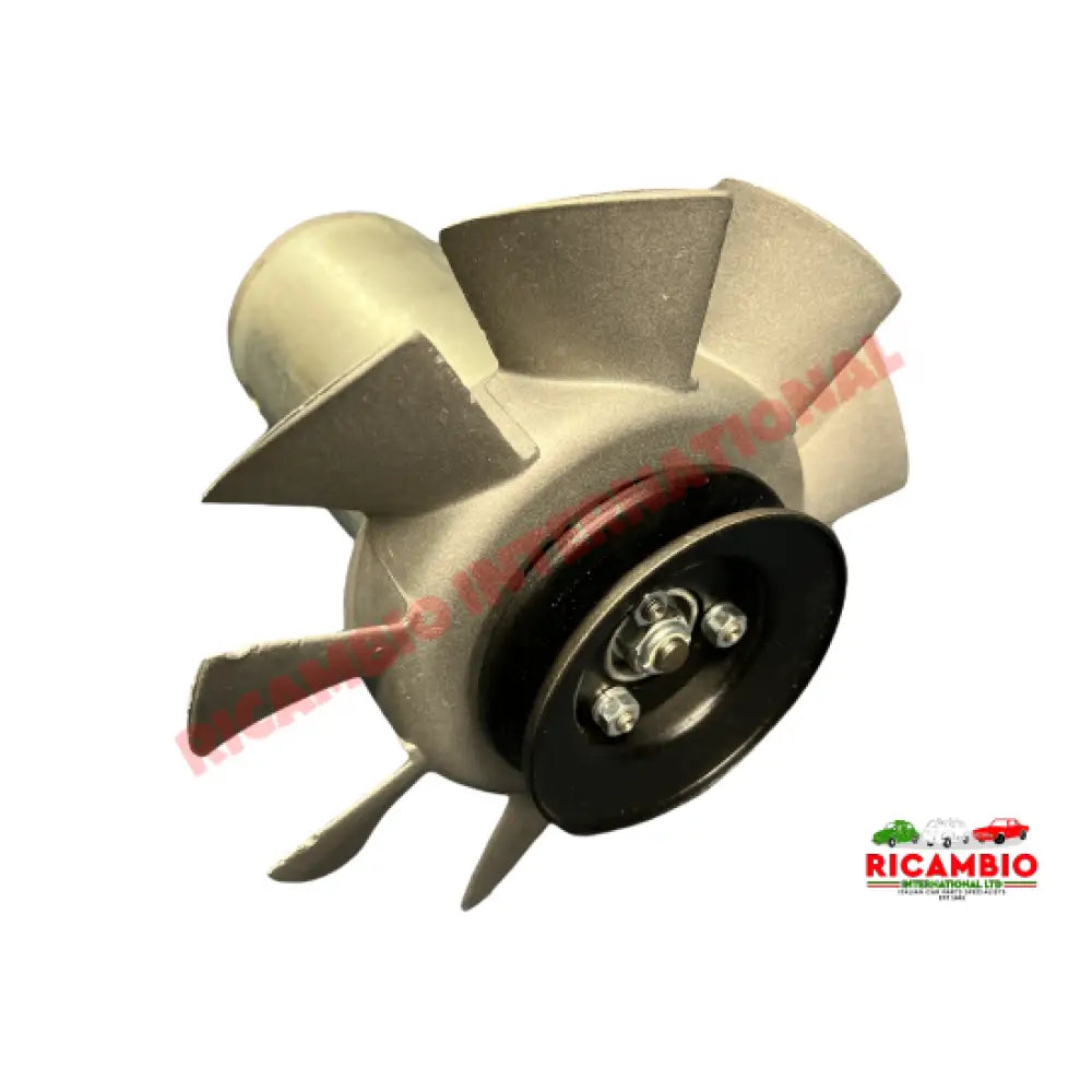 Reconditioned Dynamo Generator Complete with Alloy Fan & Pulley - Classic Fiat 500 Giardiniera Autobianchi