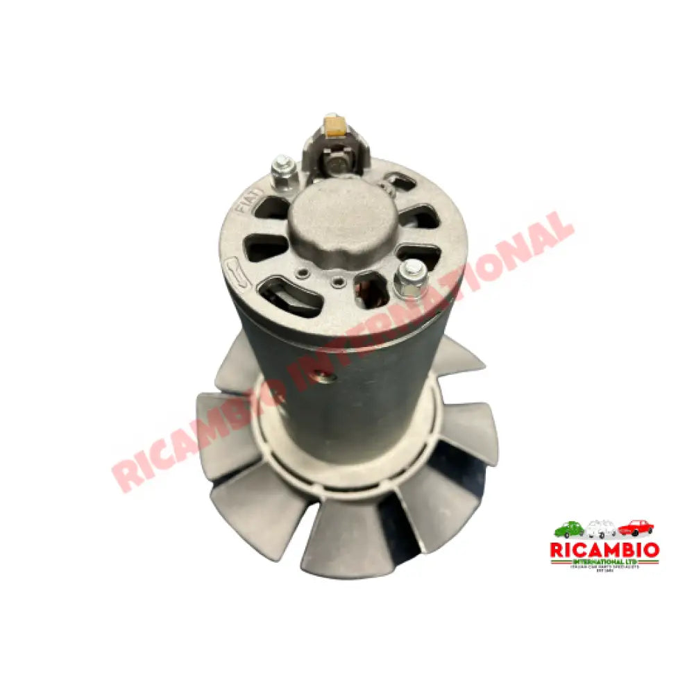 Reconditioned Dynamo Generator Complete with Alloy Fan & Pulley - Classic Fiat 500 Giardiniera Autobianchi