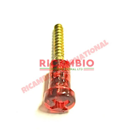 Red Lamp Screw (30mm) - Fiat Lancia & Alfa Romeo - Lights - Lamps & Lenses