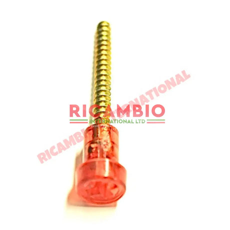 Red Lamp Screw (51mm) - Fiat Lancia & Alfa Romeo - Lights - Lamps & Lenses