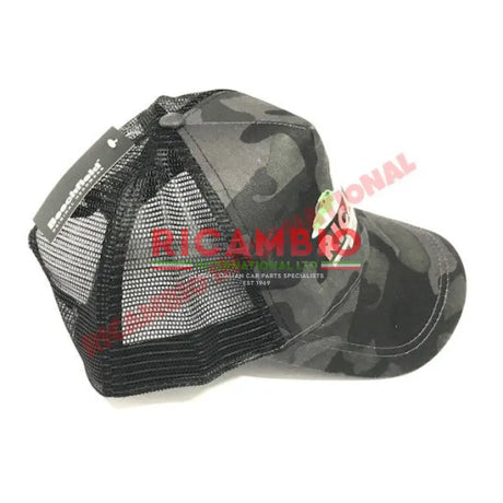 Ricambio Retro Style Dark Camo Cap - Classic Fiat 500 Parts & Spares