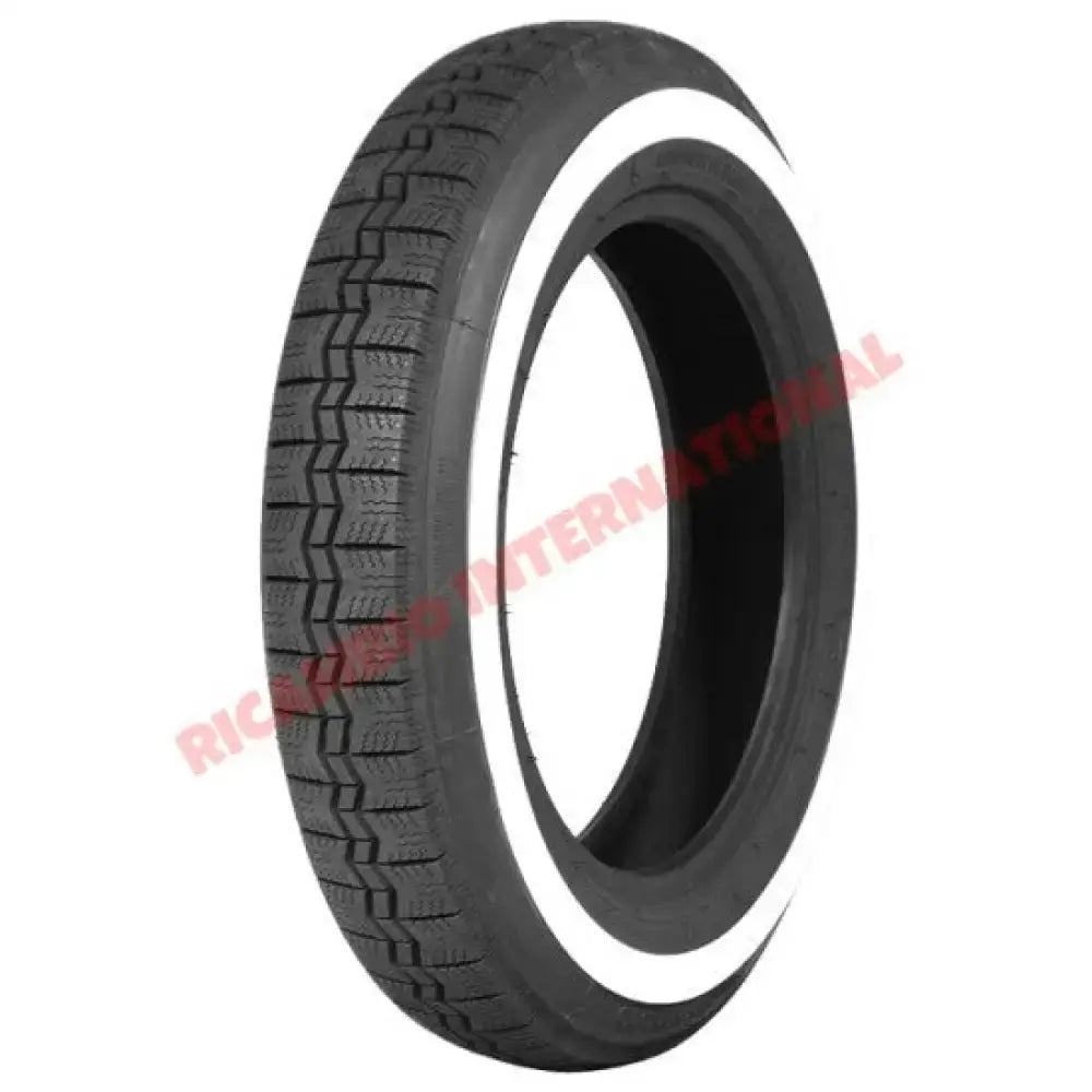 Tyre Michelin ’X’ White Wall (125SR12) - Classic Fiat 500 Autobianchi Bianchina - Bianchina
