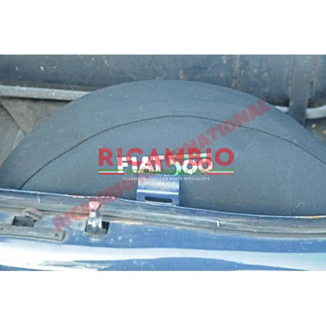Royal Blue Mohair Spare Wheel Cover- Classic Fiat 500 - Classic Fiat 500 Parts & Spares