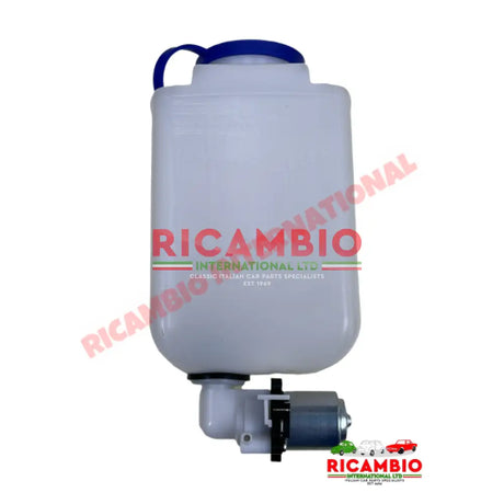 Screen Washer Reservoir & Motor Kit (1 litre) - Fiat Lancia,Alfa Romeo,Autobianchi many models - Lancia Y10