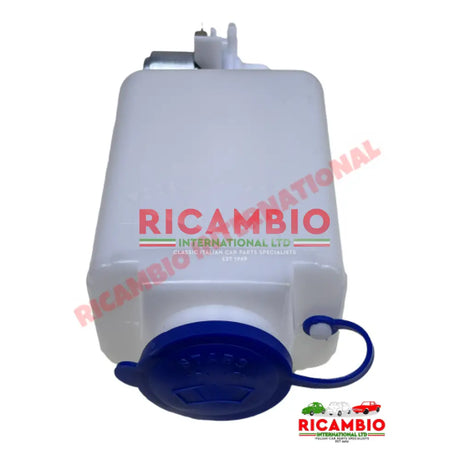 Screen Washer Reservoir & Motor Kit (1 litre) - Fiat Lancia,Alfa Romeo,Autobianchi many models - Lancia Y10