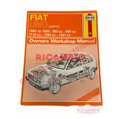 Second Hand Haynes Manual - Fiat Uno - Books & Manuals