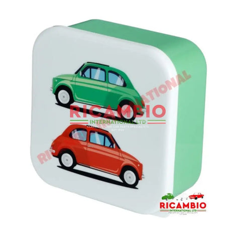 SET OF 3 LUNCH BOX FIAT 500 - Toys - Gifts & Novelty Items