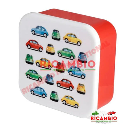SET OF 3 LUNCH BOX FIAT 500 - Toys - Gifts & Novelty Items