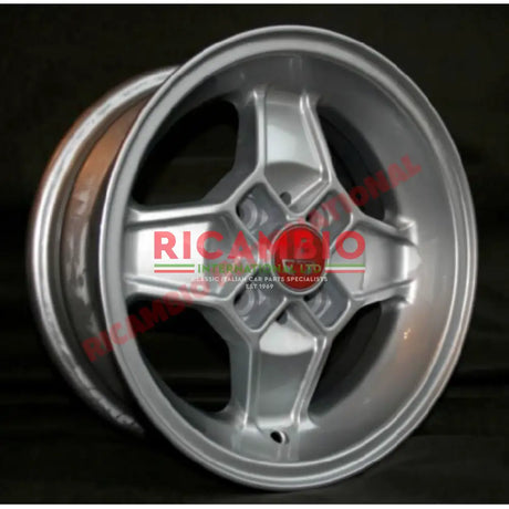 Set of Abarth Alloy Wheels (13 INCH x 5.5) - Fiat 124,125,X19,850,900 A112 - Wheels and Tyres
