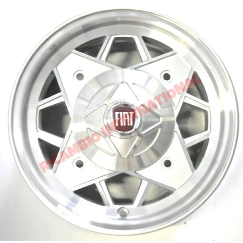 Set of Alloy Wheels (Mille Miglia) - Classic Fiat 500 126 - Wheels - Tyres & Tubes