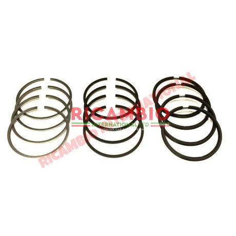 Set of Piston Rings (OVERSIZED/65.6mm) - Fiat 850 900T/E 127 Uno Panda A112 - Engine and Mechanical Parts