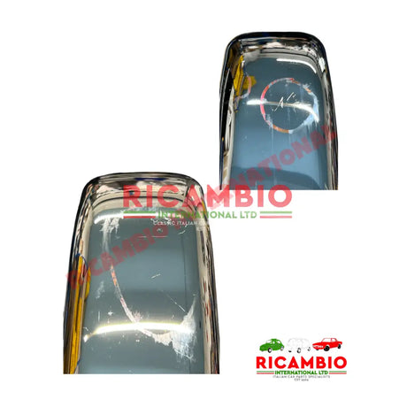 SHOP SOILED Chrome Rear Bumper - Classic Fiat 500 - Rear Bumper & Fittings