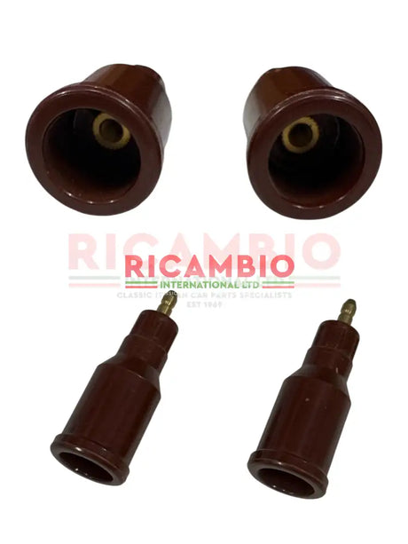 Spark Plug Extension Kit (2) Classic Fiat 500 Autobianchi Bianchina Fiat 126 Ignition & Electrical Items