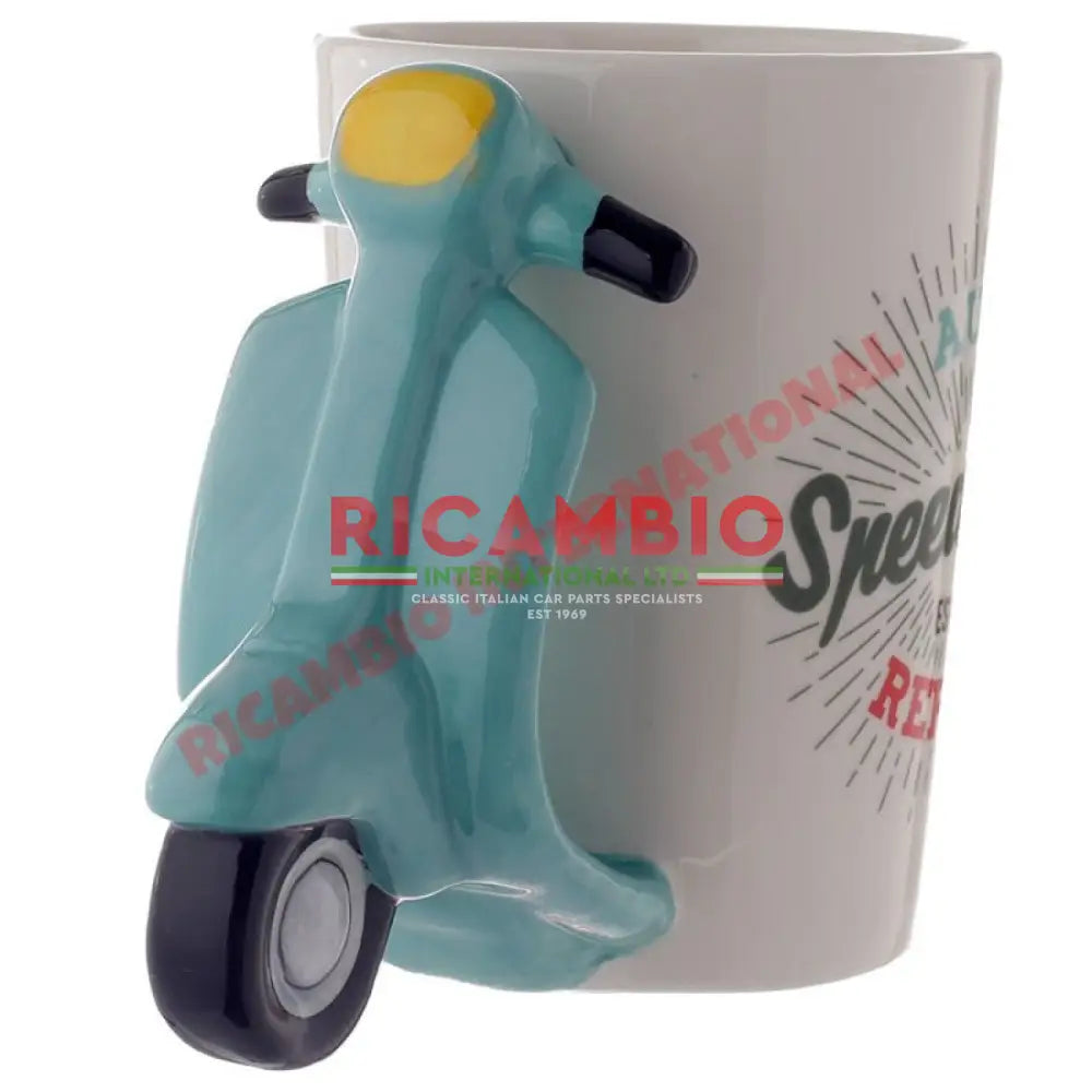 Speed King Scooter Ceramic Shaped Handle Mug - Toys - Gifts & Novelty Items