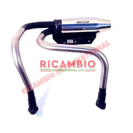 Speeder Racing Exhaust & Bracket - Classic Fiat 500 126 - Exhaust and Associated Parts