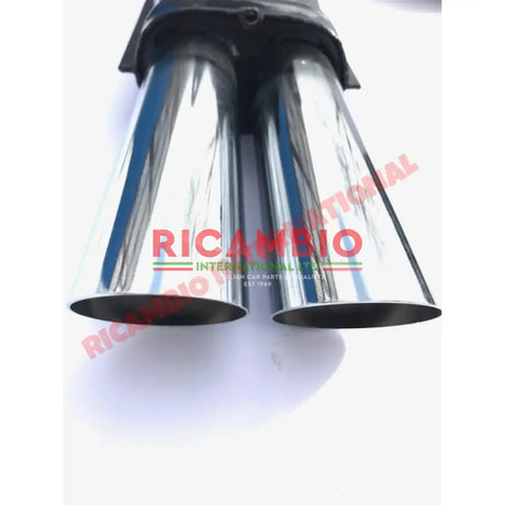 Sports Exhaust Kit (Large Bore Tail Pipes) - Fiat 850 - Exhaust