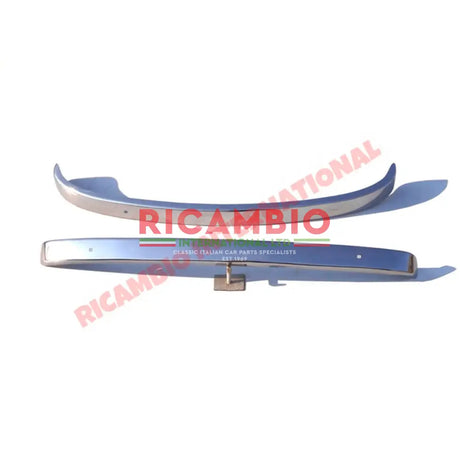 Stainless Steel Bumper Kit - Classic Fiat 500 - Front Bumper & Fittings