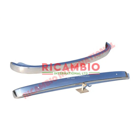Stainless Steel Bumper Kit - Classic Fiat 500 - Front Bumper & Fittings