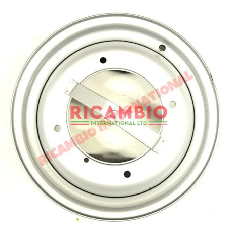 Steel Road Wheel Rim - Classic Fiat 500 - Wheels - Tyres and Tubes