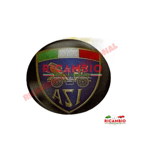 Sticker ASI Sticker (2) - Fiat,Lancia,Alfa Romeo,Autobianchi,Maserati - Badges & Emblems