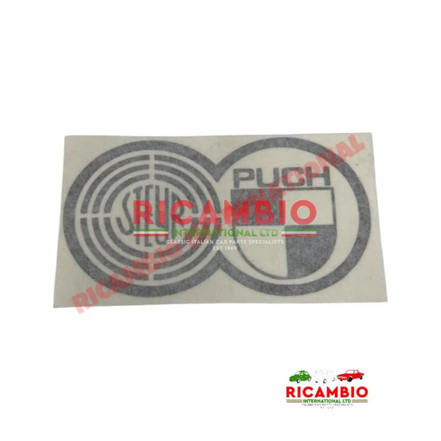 Sticker Decal ’ STEYR PUCH’ - Stickers & Badges