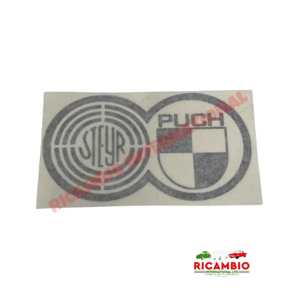 Sticker Decal ’ STEYR PUCH’ - Stickers & Badges