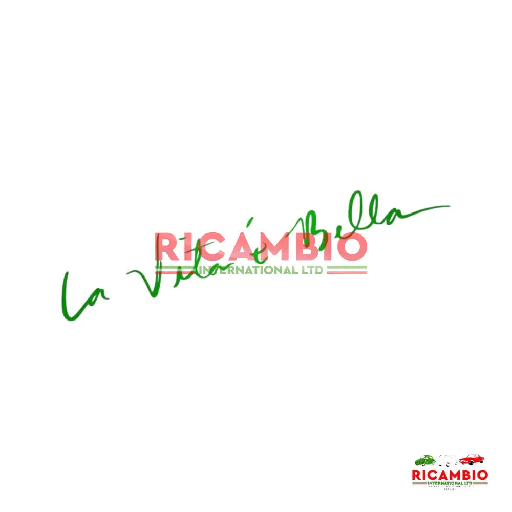 Sticker ’La Vita e Bella’ - Green