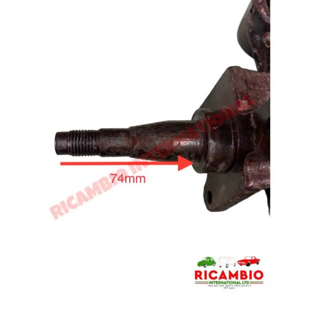Stub Axles/Steering Knuckles - Fiat 850 - Axles - Shafts - Joints and Couplings