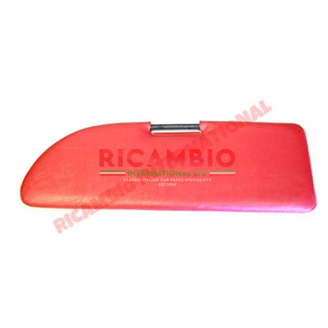 Sun Visor Red - Classic Fiat 500 126 600 - Interior Trim