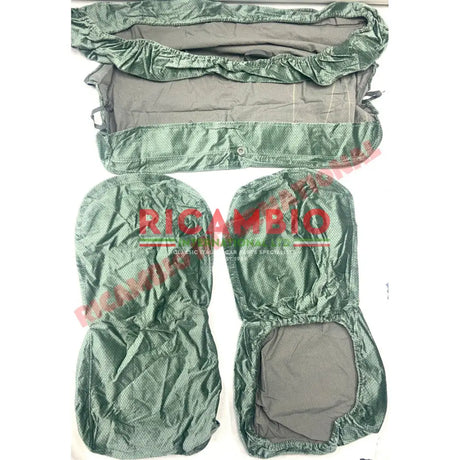 Tailored Velour Seat Cover Set - Classic Fiat 500 - Seat Covers - Padding and Seat Spring