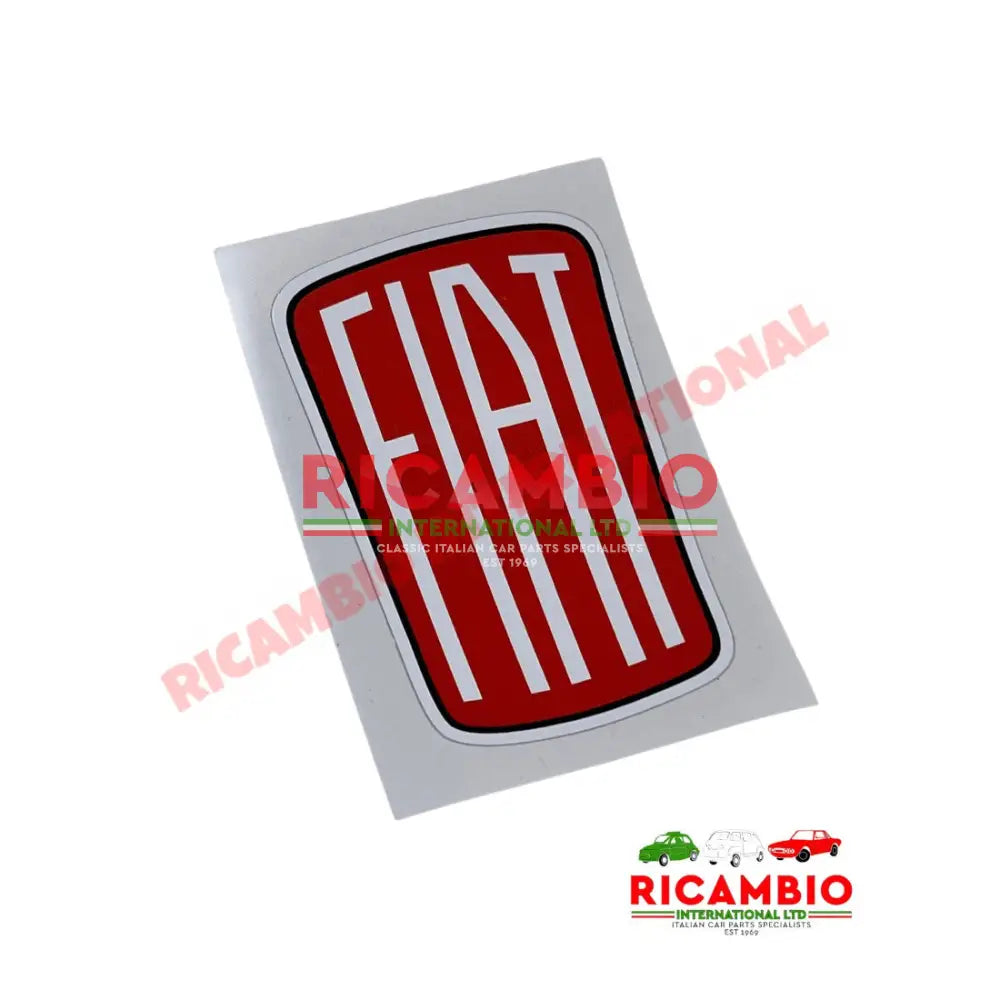 Tall FIAT Sticker - Badges & Emblems