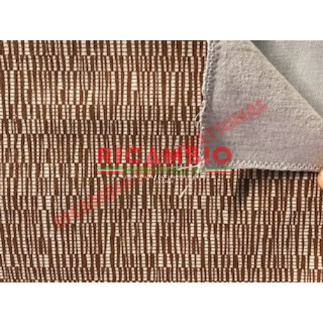 Tan Cloth & Vinyl Seat Covers Set - Classic Fiat 500 - Seat Covers - Padding and Seat Spring