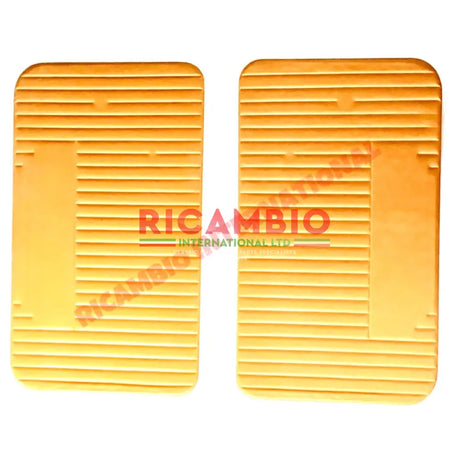 Tan/Ocra Front & Rear Inner Panel Kit (4 piece) - Classic Fiat 500 L - Classic Fiat 500 Parts & Spares