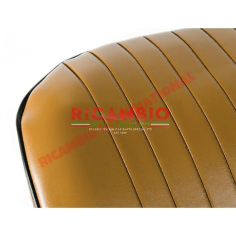 Tan/Ocra Seat Covers Set (FRONT ONLY) - Classic Fiat 500L - Seat Covers - Padding and Seat Spring