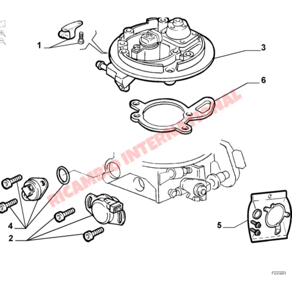 Throttle Body Temperature Sensor - Classic Fiat Panda,Cinquecento,Seicento,Punto MK1 - Fuel System