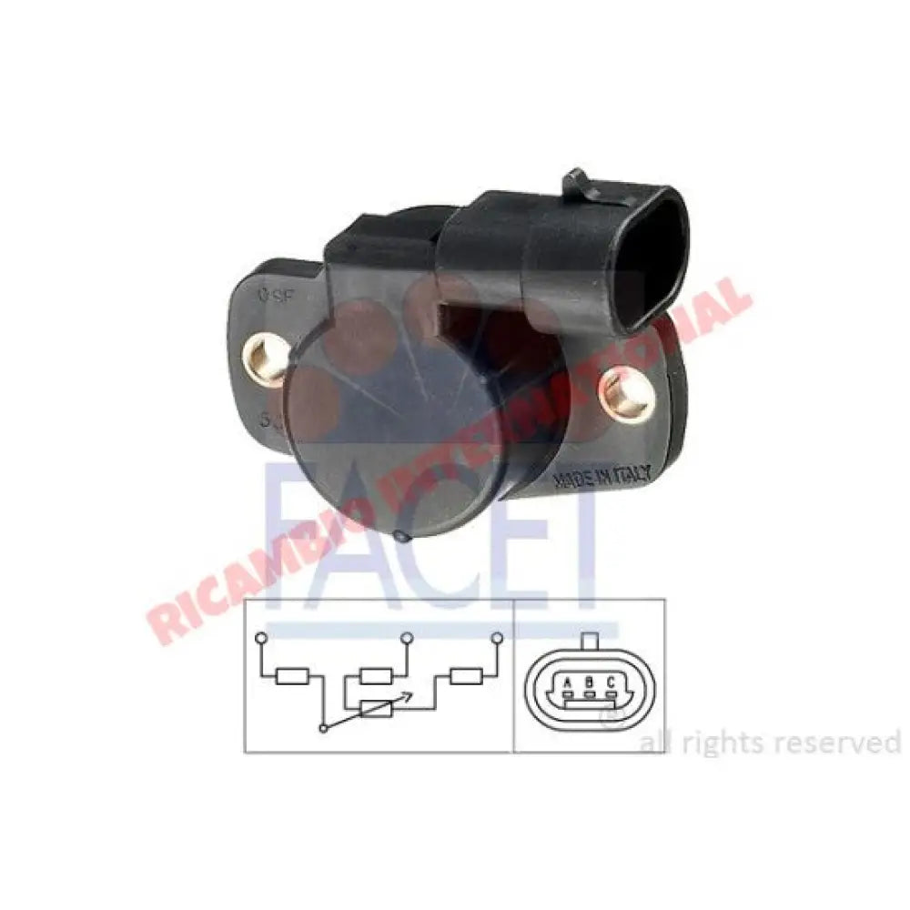 Throttle Position Sensor - Classic Fiat Panda Punto Seicento,Cinquecento,Uno - Ignition & Electronic Parts