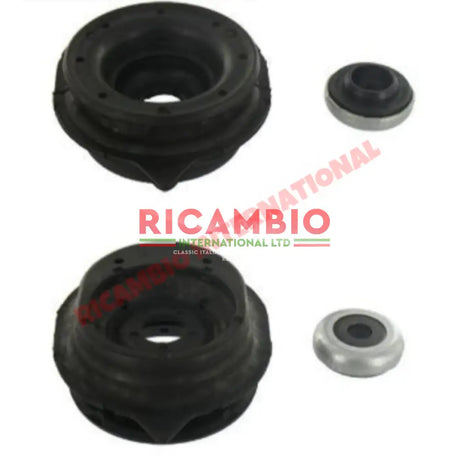 Top Front Shock Strut Mount Kit (2) - New Fiat 500 - Steering - Shaft & Suspension