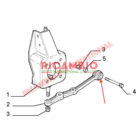 Track Control Arm Bush Kit - Classic Fiat Panda - Suspension & Associated Items