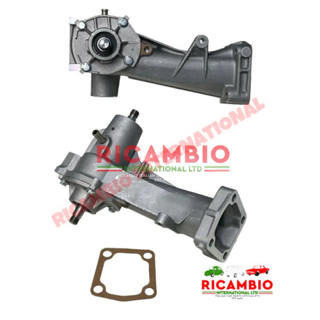 Water Pump and Gasket (4 BOLT FITTING) - Fiat 850 900 - Heating and Cooling