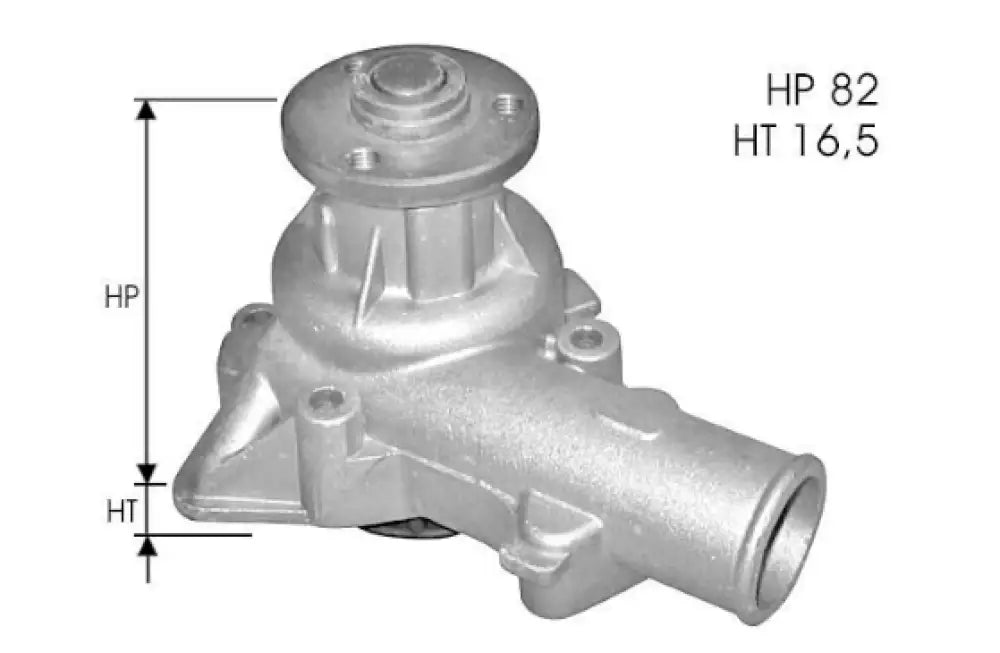 Water Pump & Gaskets - Fiat 124,131 & 132 - Heating & Cooling